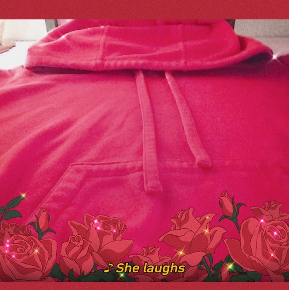 🌹Cherry red hoodie🌹
